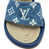 ルイ・ヴィトン LOUIS VUITTON マイアライン ウェッジソールサンダル ブルー レディース サンダル