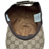 グッチ GUCCI GG総柄ロゴパッチキャップ 575253 ベージュ コットン ユニセックス その他ファッション雑貨