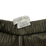 プリーツプリーズ PLEATS PLEASE ISSEY プリーツロングパンツ PP13-JF107 カーキ ポリエステル レディース パンツ