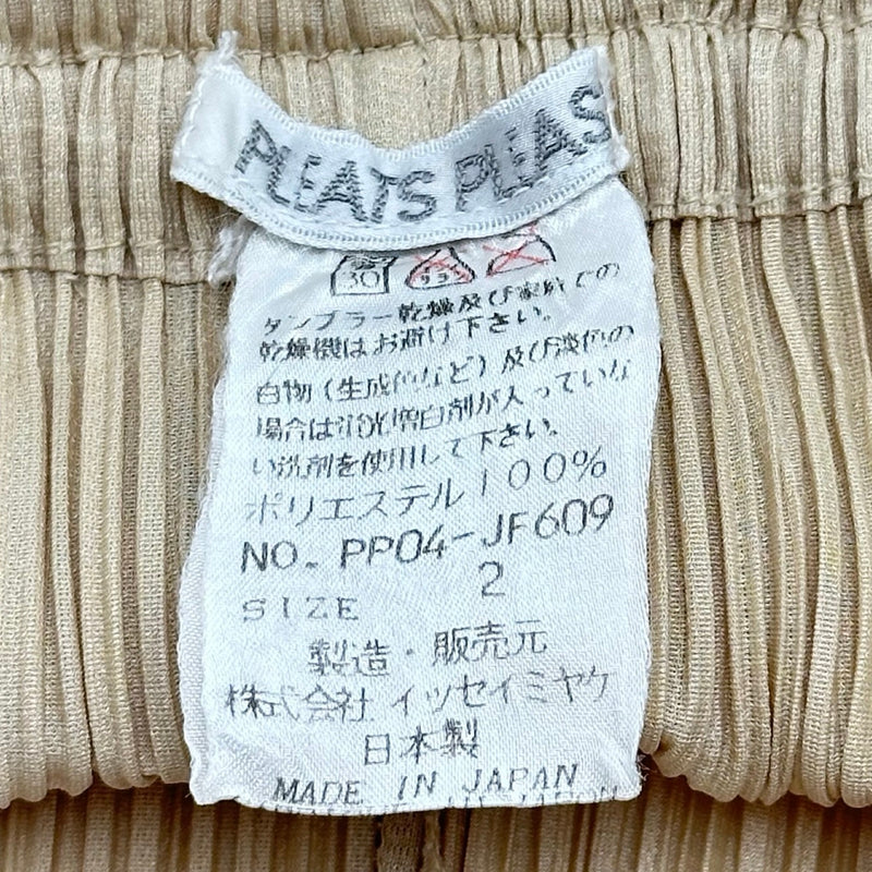 PLEATS PLEASE ISSEY MIYAKE プリーツロングパンツ PP04-JF609