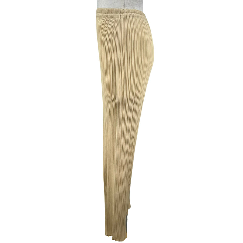 PLEATS PLEASE パンツSIZE3 PP04-JF609 PLEATS PLEASE ISSEY MIYAKE プリーツロングパンツ PP04-JF609