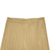 PLEATS PLEASE ISSEY MIYAKE プリーツロングパンツ PP04-JF609 ベージュ ポリエステル レディース その他ボトムス