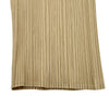 PLEATS PLEASE ISSEY MIYAKE プリーツロングパンツ PP04-JF609 ベージュ ポリエステル レディース その他ボトムス
