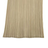 PLEATS PLEASE ISSEY MIYAKE プリーツロングパンツ PP04-JF609 ベージュ ポリエステル レディース その他ボトムス