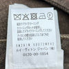 ルイ・ヴィトン LOUIS VUITTON レザーパッチワイドデニムパンツ HUD72W ブラウン デニム メンズ デニムパンツ