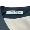 ミュウミュウ miu miu リボン装飾ノースリーブワンピース MF3313 ピンク レーヨン レディース ワンピース