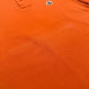 モンクレール MONCLER ロゴワッペン半袖ポロシャツ オレンジ コットン レディース ポロシャツ