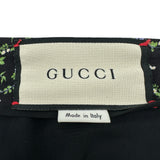 グッチ GUCCI 花柄フレアロングスカート 642462 ブラック レーヨン レディース スカート