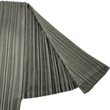 PLEATS PLEASE ISSEY MIYAKE 半袖プリーツカットソー PP91-JK072 カーキ ポリエステル レディース カットソー