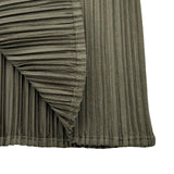 PLEATS PLEASE ISSEY MIYAKE 半袖プリーツカットソー PP91-JK072 カーキ ポリエステル レディース カットソー
