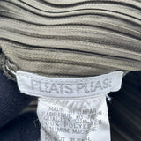 PLEATS PLEASE ISSEY MIYAKE 半袖プリーツカットソー PP91-JK072 カーキ ポリエステル レディース カットソー