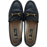 グッチ GUCCI ホースビットレザーローファー 309701 ブラック レザー レディース ローファー