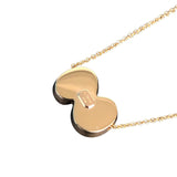 ティファニー TIFFANY＆CO トルネードネックレス ゴールド K18 ジュエリー