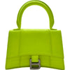 バレンシアガ BALENCIAGA アワーグラス ミニ 637372 イエロー クロコ型押しレザー レディース ショルダーバッグ