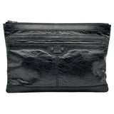 バレンシアガ BALENCIAGA クラッチバッグ 519613 ブラック レザー レディース クラッチバッグ