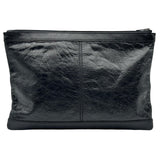 バレンシアガ BALENCIAGA クラッチバッグ 519613 ブラック レザー レディース クラッチバッグ