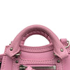 バレンシアガ BALENCIAGA ネオ クラシック スーパーナノ 669537 ピンク レザー レディース ショルダーバッグ