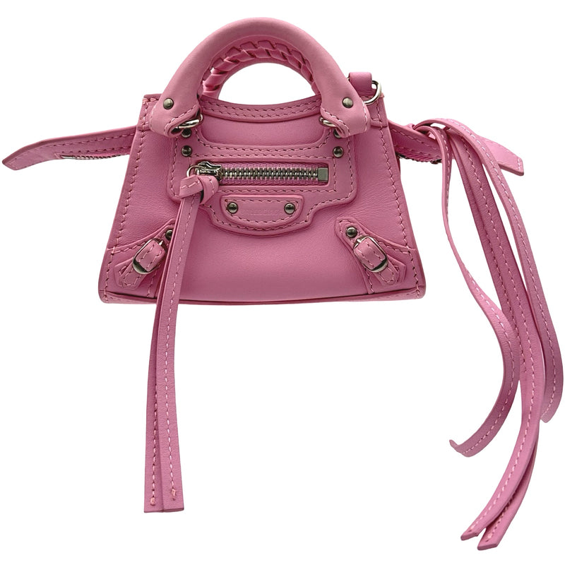バレンシアガ BALENCIAGA ネオ クラシック スーパーナノ 669537 ピンク