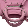 バレンシアガ BALENCIAGA ネオクラシック スーパーナノ 669537 ピンク レザー レディース ショルダーバッグ