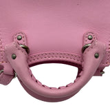 バレンシアガ BALENCIAGA ネオクラシック スーパーナノ 669537 ピンク レザー レディース ショルダーバッグ