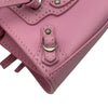 バレンシアガ BALENCIAGA ネオクラシック スーパーナノ 669537 ピンク レザー レディース ショルダーバッグ