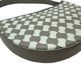 ボッテガ・ヴェネタ BOTTEGA VENETA ミニサンライズ A00603256L グレー レザー レディース ショルダーバッグ
