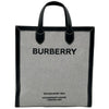 バーバリーロンドン BURBERRY LONDON ホースフェリートートバッグ ブラック キャンバス レディース ショルダーバッグ