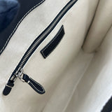 バーバリーロンドン BURBERRY LONDON ホースフェリートートバッグ ブラック キャンバス レディース ショルダーバッグ