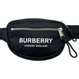 バーバリーロンドン BURBERRY LONDON ウエストポーチ ブラック ナイロン レディース ウエストバッグ