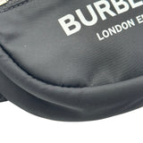 バーバリーロンドン BURBERRY LONDON ウエストポーチ ブラック ナイロン レディース ウエストバッグ