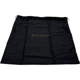 ブルガリ BVLGARI ロゴマニアトート ブラック キャンバス レディース ハンドバッグ