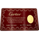 カルティエ Cartier パンテールハンドバッグ ブラック レザー レディース ハンドバッグ