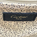 カルティエ Cartier パンテールトート ブラック レザー レディース トートバッグ