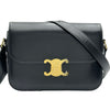 セリーヌ CELINE クラシック トリオンフ 187363BF438NO ブラック レザー レディース ショルダーバッグ