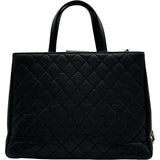 シャネル CHANEL アフィニティスモールショッピングバッグ A93750 2番台 ブラック ゴールド金具 キャビアスキン レディース トートバッグ