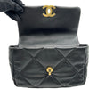シャネル CHANEL CHANEL 19 AS1190 ブラック ゴールド/シルバー金具 ラムスキン レディース ショルダーバッグ
