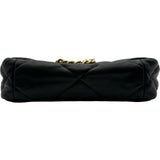 シャネル CHANEL CHANEL 19 AS1190 ブラック ゴールド/シルバー金具 ラムスキン レディース ショルダーバッグ