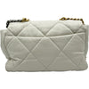 シャネル CHANEL CHANEL 19 ラージ AS1161 ホワイト ゴールド/シルバー金具 ラムスキン レディース ショルダーバッグ
