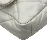 シャネル CHANEL CHANEL 19 ラージ AS1161 ホワイト ゴールド/シルバー金具 ラムスキン レディース ショルダーバッグ
