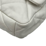 シャネル CHANEL CHANEL 19 ラージ AS1161 ホワイト ゴールド/シルバー金具 ラムスキン レディース ショルダーバッグ