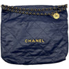 シャネル CHANEL CHANEL22 ミディアム AS3261 ネイビー/ゴールド金具 レディース