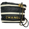 シャネル CHANEL CHANEL22 ミニバッグ AS3980 ブラック/ホワイト ゴールド金具 ラムスキン レディース ショルダーバッグ