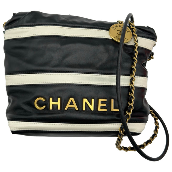 シャネル CHANEL CHANEL22 ミニバッグ AS3980 ブラック/ホワイト
