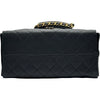 シャネル CHANEL CHANEL25 ミディアム ブラック ゴールド金具 キャビアスキン レディース ショルダーバッグ