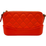 シャネル CHANEL ガブリエルホーボー A94505 28番台 オレンジ シルバー金具/ゴールド金具 カーフスキン レディース ショルダーバッグ