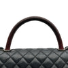 シャネル CHANEL ココハンドル29 A92991 21番台 ブラック シルバー金具 キャビア・リザードスキン レディース ショルダーバッグ
