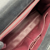 シャネル CHANEL ココハンドル29 A92991 21番台 ブラック シルバー金具 キャビア・リザードスキン レディース ショルダーバッグ