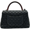 シャネル CHANEL ココハンドル29 A92991 21番台 ブラック シルバー金具 キャビア・リザードスキン レディース ショルダーバッグ