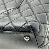 シャネル CHANEL ココハンドル29 A92991 21番台 ブラック シルバー金具 キャビア・リザードスキン レディース ショルダーバッグ