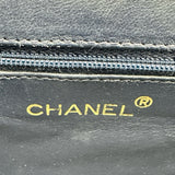 シャネル CHANEL ココマークカゴバッグ 5番台 ブラウン/ブルー ゴールド金具 ストロー/デニム レディース ショルダーバッグ